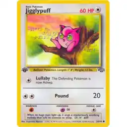 Jungle - 54/64 - Jigglypuff - 1st Edition