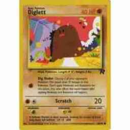 Team Rocket - 52/82 - Diglett