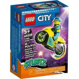 LEGO City 60358 Cyber-stuntmotorsykkel