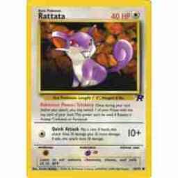 Team Rocket - 66/82 - Rattata (Lightly Played)