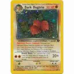 Team Rocket - 06/82 - Dark Dugtrio - Holo (Moderately Played)