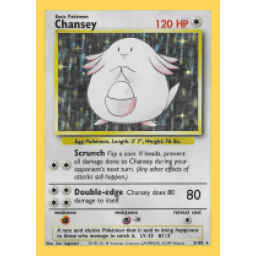 Base Set - 003/102 - Chansey - Holo (Lightly Played)