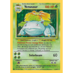 Base Set - 015/102 - Venusaur - Holo