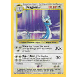 Base Set - 018/102 - Dragonair - Rare (Damaged)