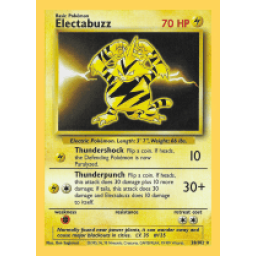 Base Set - 020/102 - Electabuzz - Rare (Lightly Played)