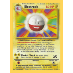 Base Set - 021/102 - Electrode - Rare (Lightly Played)