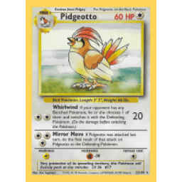 Base Set - 022/102 - Pidgeotto - Rare (Moderately Played)