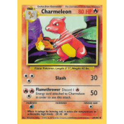 Base Set - 024/102 - Charmeleon (Lightly Played)