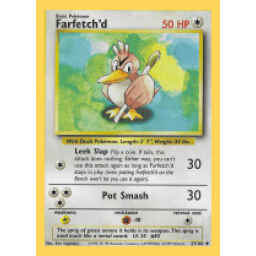 Base Set - 027/102 - Farfetch'd