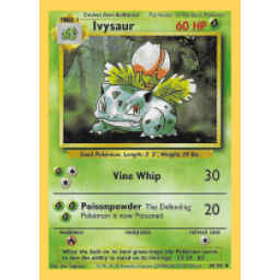 Base Set - 030/102 - Ivysaur