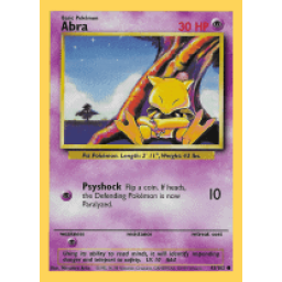 Base Set - 043/102 - Abra