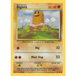 Base Set - 047/102 - Diglett
