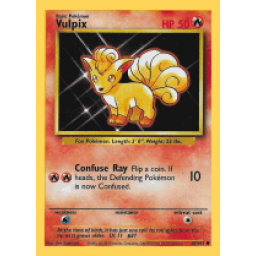 Base Set - 068/102 - Vulpix
