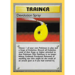 Base Set - 072/102 - Devolution Spray - Rare (Moderately Played)