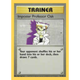 Base Set - 073/102 - Imposter Professor Oak - Rare (Lightly Played)