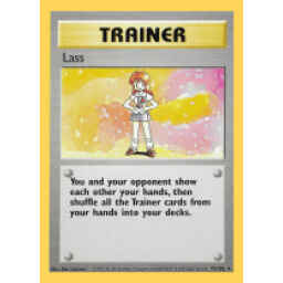 Base Set - 075/102 - Lass - Rare (Lightly Played)