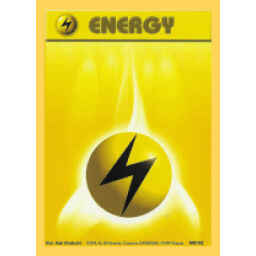 Base Set - 100/102 - Lightning Energy