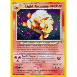 Neo Destiny - 012/105 - Light Arcanine - Holo (Heavily Played)
