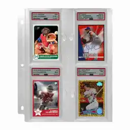 Ultra Pro 4-Pocket Page for Graded PSA Slabs