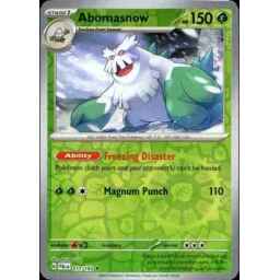 Paldea Evolved - 011/193 - Abomasnow - Reverse Holo