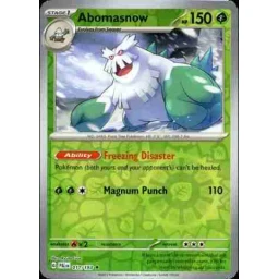 Paldea Evolved - 011/193 - Abomasnow - Reverse Holo