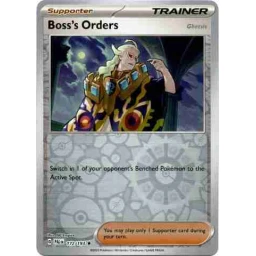 Paldea Evolved - 172/193 - Boss's Orders [Ghetsis] - Reverse Holo
