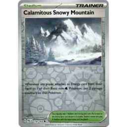 Paldea Evolved - 174/193 - Calamitous Snowy Mountain - Reverse Holo