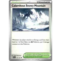 Paldea Evolved - 174/193 - Calamitous Snowy Mountain