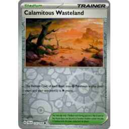 Paldea Evolved - 175/193 - Calamitous Wasteland - Reverse Holo