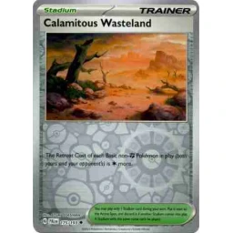 Paldea Evolved - 175/193 - Calamitous Wasteland - Reverse Holo