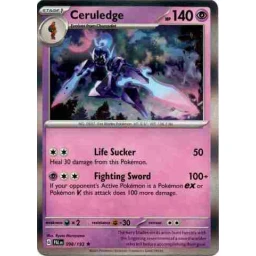 Paldea Evolved - 098/193 - Ceruledge - Holo Rare