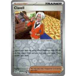 Paldea Evolved - 177/193 - Clavell - Reverse Holo