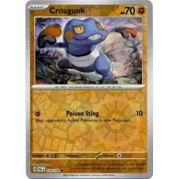 Paldea Evolved - 114/193 - Croagunk - Reverse Holo