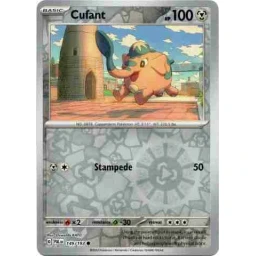 Paldea Evolved - 149/193 - Cufant - Reverse Holo