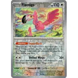Paldea Evolved - 170/193 - Flamigo - Reverse Holo