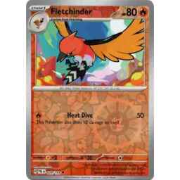 Paldea Evolved - 029/193 - Fletchinder - Reverse Holo