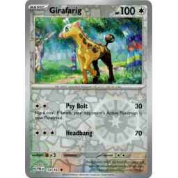 Paldea Evolved - 154/193 - Girafarig - Reverse Holo