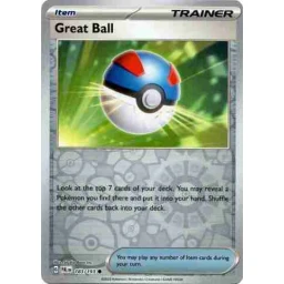 Paldea Evolved - 183/193 - Great Ball - Reverse Holo