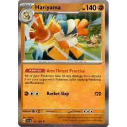 Paldea Evolved - 113/193 - Hariyama - Holo Rare