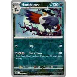 Paldea Evolved - 132/193 - Honchkrow - Reverse Holo