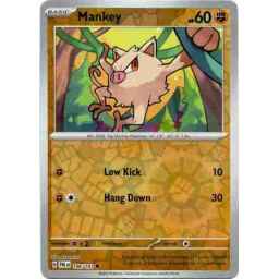 Paldea Evolved - 106/193 - Mankey - Reverse Holo