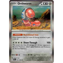 Paldea Evolved - 151/193 - Orthworm - Holo Rare