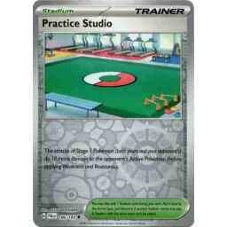 Paldea Evolved - 186/193 - Practice Studio - Reverse Holo