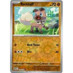 Paldea Evolved - 116/193 - Rockruff - Reverse Holo