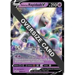 Black Star Jumbo Promo - SWSH111 - Galarian Rapidash V