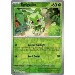 Paldea Evolved - 012/193 - Sprigatito - Reverse Holo