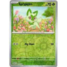 Paldea Evolved - 013/193 - Sprigatito - Reverse Holo