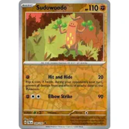 Paldea Evolved - 109/193 - Sudowoodo - Reverse Holo