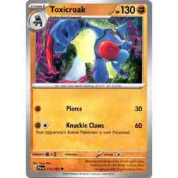 Paldea Evolved - 115/193 - Toxicroak