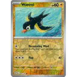 Paldea Evolved - 081/193 - Wattrel - Reverse Holo